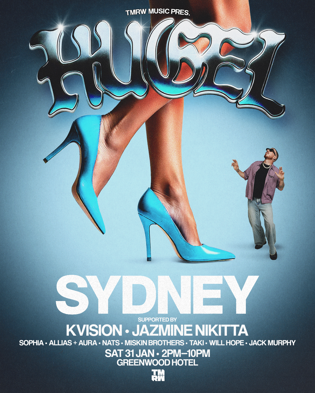 Buy TMRW Music pres. HUGEL tickets, NSW 2026 | Moshtix